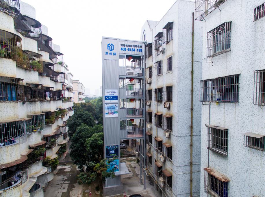 易佳梯中山夏洋街加建電梯案例
