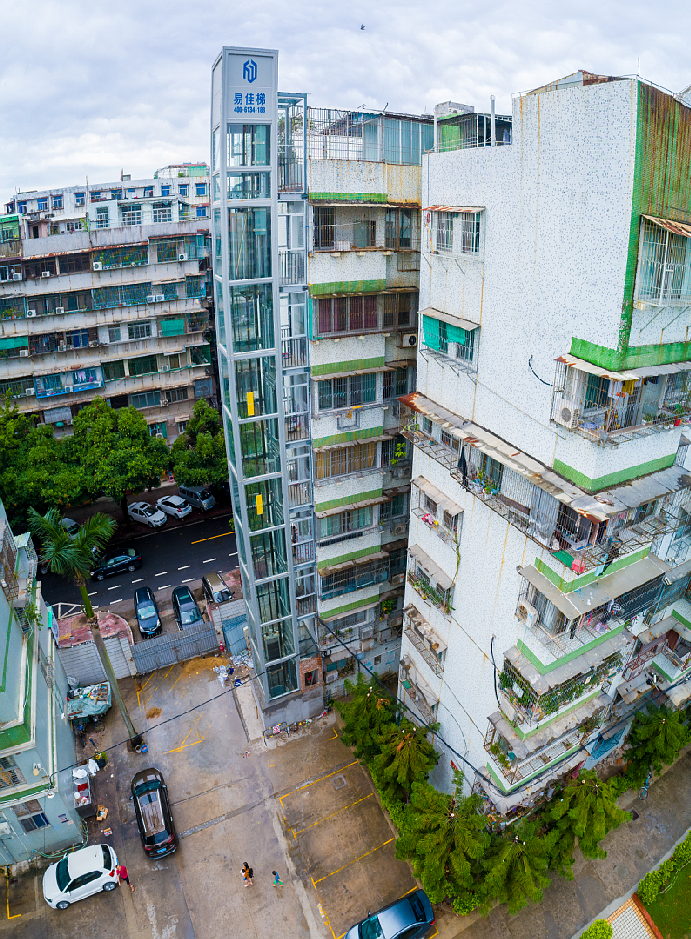 易佳梯汕頭中僑園加建案例